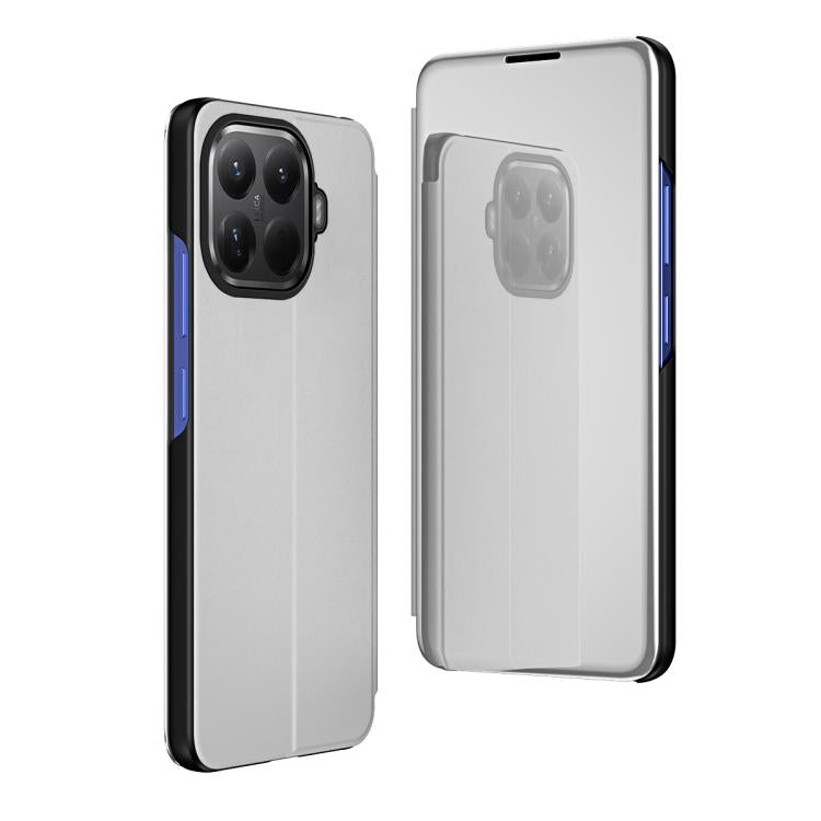 Plated Mirror Horizontal Flip Leather Phone Case with Holder, For Xiaomi 17T Pro 5G, For Xiaomi 17T 5G, For Redmi Note 15 Pro 5G Global 163.6mm, For Xiaomi 15T Pro, For Xiaomi 15T, For Redmi Note 14 4G 164.84mm