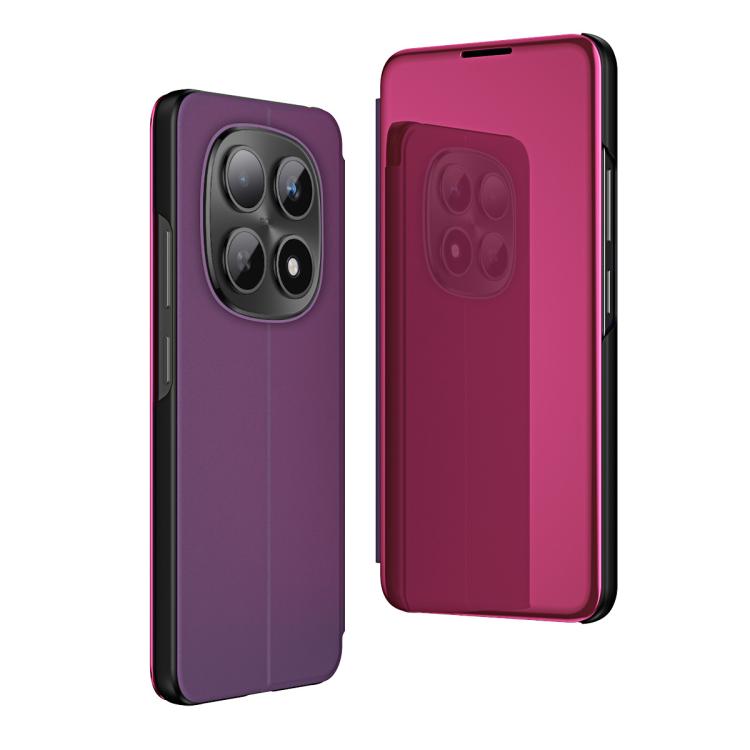 Plated Mirror Horizontal Flip Leather Phone Case with Holder, For Xiaomi Redmi 13C, For Xiaomi Redmi Note 13 Pro+, For Xiaomi 13T Pro, For Xiaomi Redmi Note 12 4G, For Redmi Note 15 Pro+ Global 163.3mm, For Redmi Note 15 4G / 5G Global 164mm