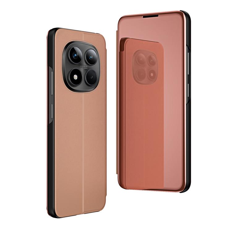 Plated Mirror Horizontal Flip Leather Phone Case with Holder, For Xiaomi Redmi 13C, For Xiaomi Redmi Note 13 Pro+, For Xiaomi 13T Pro, For Xiaomi Redmi Note 12 4G, For Redmi Note 15 Pro+ Global 163.3mm, For Redmi Note 15 4G / 5G Global 164mm
