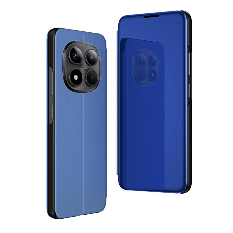 Plated Mirror Horizontal Flip Leather Phone Case with Holder, For Xiaomi 17T Pro 5G, For Xiaomi 17T 5G, For Redmi Note 15 Pro 5G Global 163.6mm, For Xiaomi 15T Pro, For Xiaomi 15T, For Redmi Note 14 4G 164.84mm