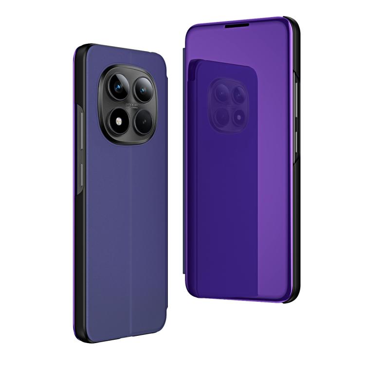 Plated Mirror Horizontal Flip Leather Phone Case with Holder, For Xiaomi 17T Pro 5G, For Xiaomi 17T 5G, For Redmi Note 15 Pro 5G Global 163.6mm, For Xiaomi 15T Pro, For Xiaomi 15T, For Redmi Note 14 4G 164.84mm
