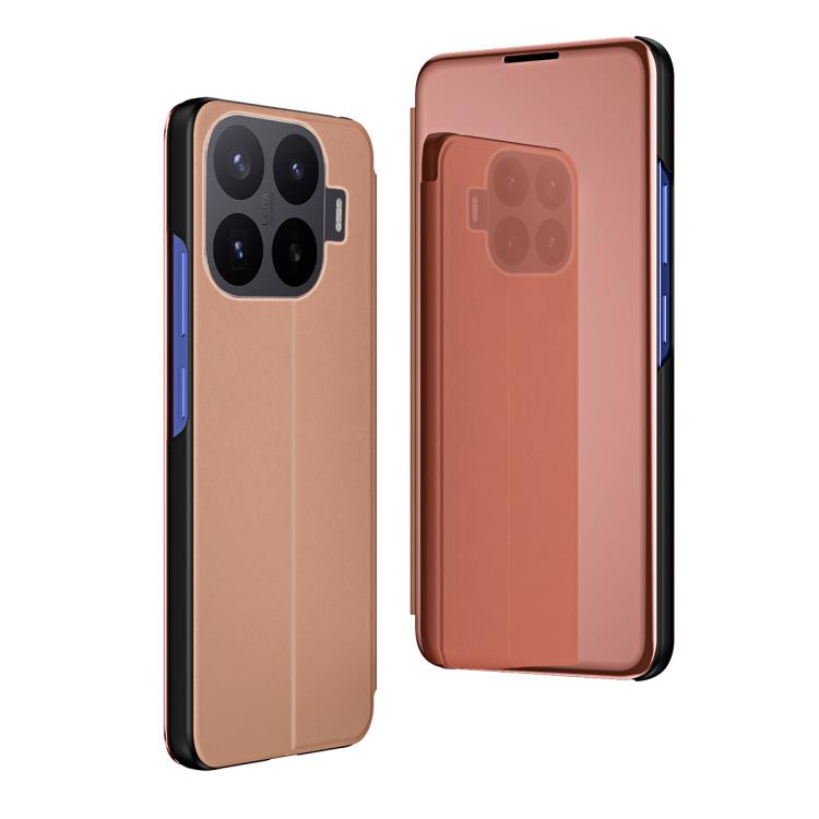 Plated Mirror Horizontal Flip Leather Phone Case with Holder, For Xiaomi 17T Pro 5G, For Xiaomi 17T 5G, For Redmi Note 15 Pro 5G Global 163.6mm, For Xiaomi 15T Pro, For Xiaomi 15T, For Redmi Note 14 4G 164.84mm