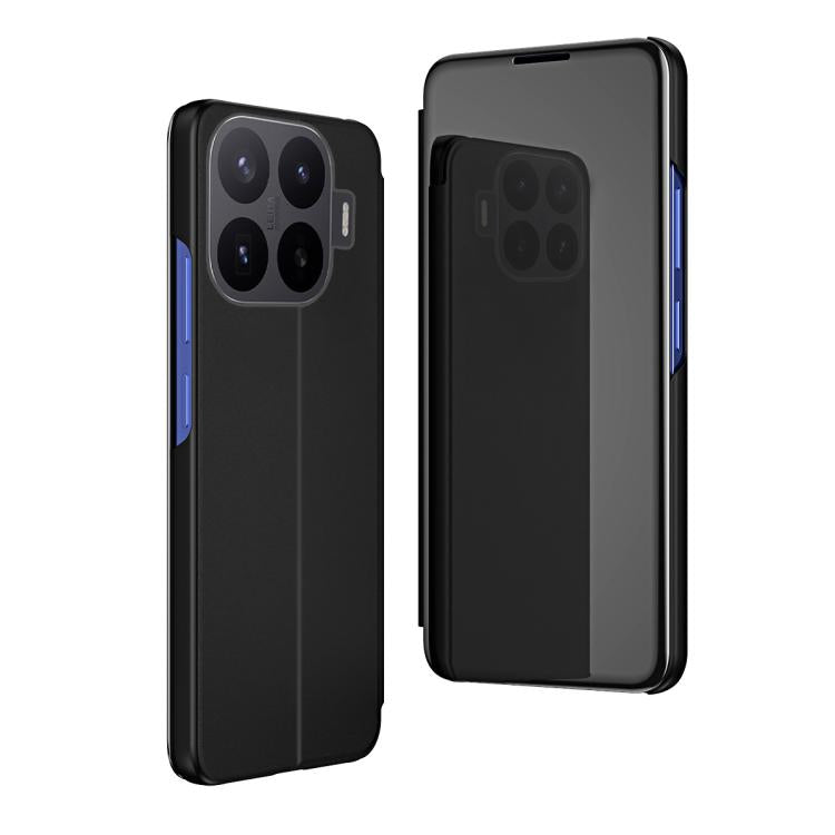 Plated Mirror Horizontal Flip Leather Phone Case with Holder, For Xiaomi 17T Pro 5G, For Xiaomi 17T 5G, For Redmi Note 15 Pro 5G Global 163.6mm, For Xiaomi 15T Pro, For Xiaomi 15T, For Redmi Note 14 4G 164.84mm