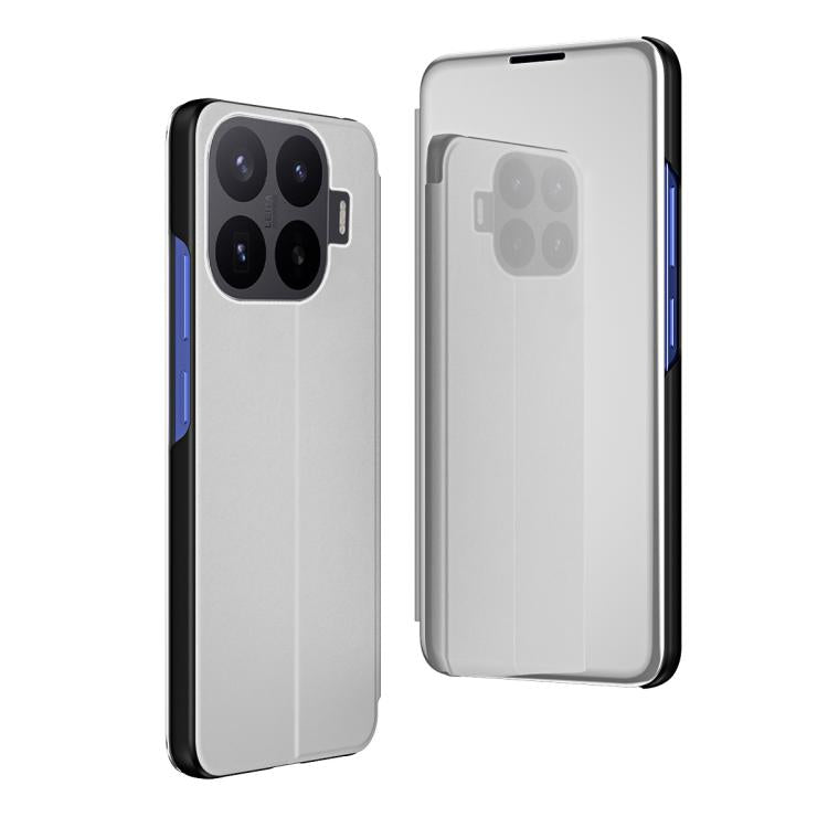 Plated Mirror Horizontal Flip Leather Phone Case with Holder, For Xiaomi 17T Pro 5G, For Xiaomi 17T 5G, For Redmi Note 15 Pro 5G Global 163.6mm, For Xiaomi 15T Pro, For Xiaomi 15T, For Redmi Note 14 4G 164.84mm