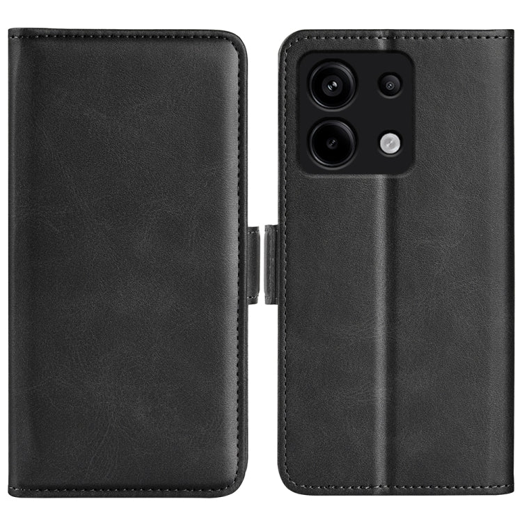 Dual-side Magnetic Buckle Horizontal Flip Leather Phone Case, For Xiaomi Redmi 13C 4G, For Xiaomi Redmi Note 13 Pro+, For Xiaomi Redmi Note 13 Pro 5G, For Xiaomi 13T, For Redmi Note 17 Pro Max 5G Global 163mm, For Redmi A7 Pro 171mm / Poco C85x 5G     ...