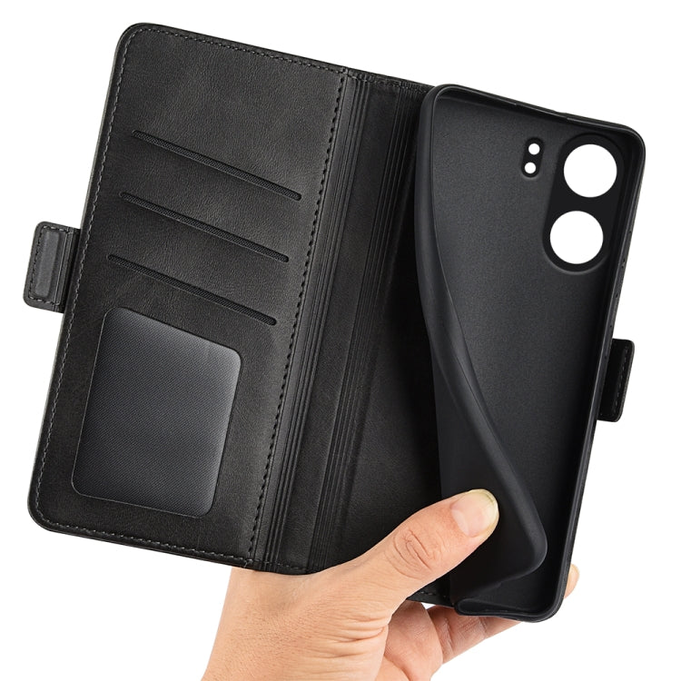 Dual-side Magnetic Buckle Horizontal Flip Leather Phone Case, For Xiaomi Redmi 13C 4G, For Xiaomi Redmi Note 13 Pro+, For Xiaomi Redmi Note 13 Pro 5G, For Xiaomi 13T, For Redmi Note 17 Pro Max 5G Global 163mm, For Redmi A7 Pro 171mm / Poco C85x 5G     ...