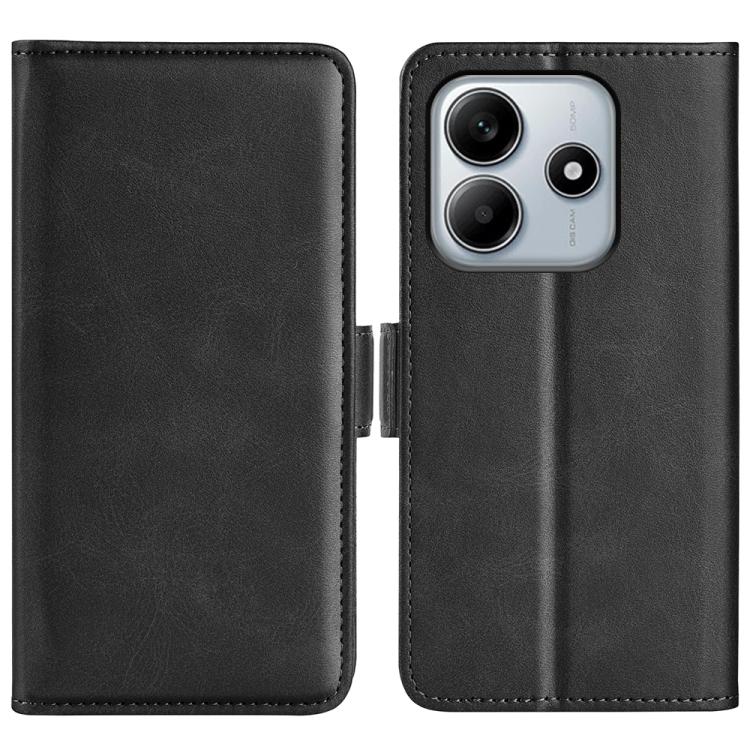 Dual-side Magnetic Buckle Horizontal Flip Leather Phone Case, For Xiaomi Redmi Note 14 5G, For Xiaomi Redmi Note 14 Pro+, For Xiaomi Redmi Note 14 Pro 5G, For Xiaomi 14T Pro, For Xiaomi 14T, For Xiaomi Redmi 14C 4G, For Xiaomi Redmi K70 Ultra          ...