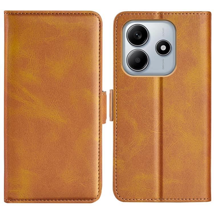 Dual-side Magnetic Buckle Horizontal Flip Leather Phone Case, For Xiaomi Redmi Note 14 5G, For Xiaomi Redmi Note 14 Pro+, For Xiaomi Redmi Note 14 Pro 5G, For Xiaomi 14T Pro, For Xiaomi 14T, For Xiaomi Redmi 14C 4G, For Xiaomi Redmi K70 Ultra          ...