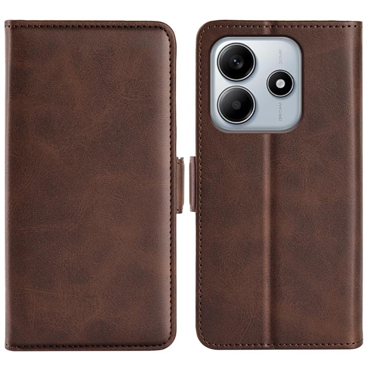 Dual-side Magnetic Buckle Horizontal Flip Leather Phone Case, For Xiaomi Redmi Note 14 5G, For Xiaomi Redmi Note 14 Pro+, For Xiaomi Redmi Note 14 Pro 5G, For Xiaomi 14T Pro, For Xiaomi 14T, For Xiaomi Redmi 14C 4G, For Xiaomi Redmi K70 Ultra          ...