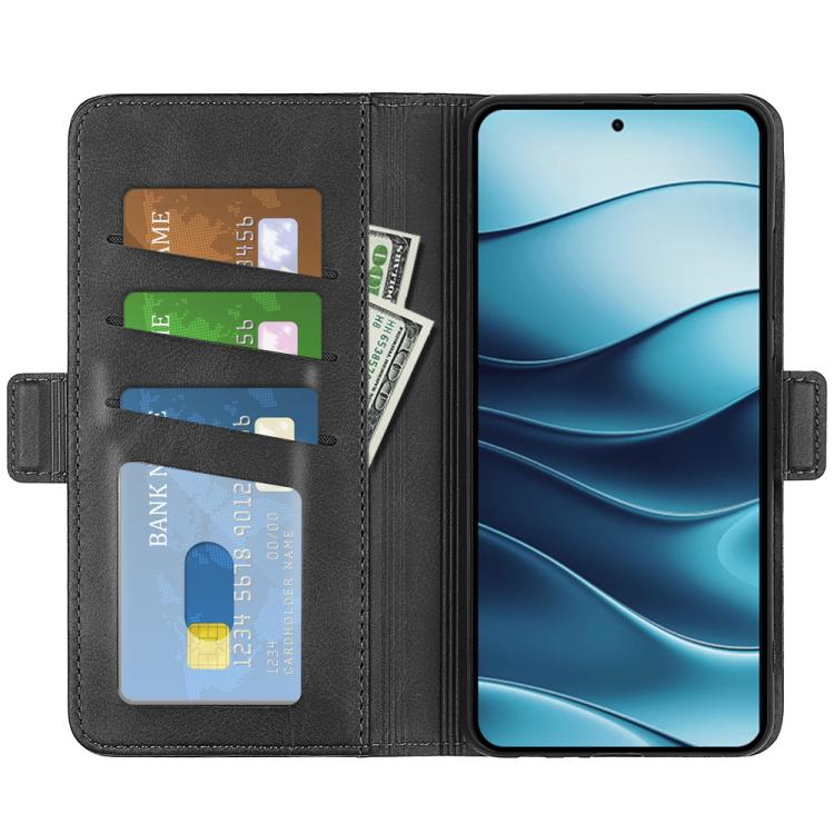 Dual-side Magnetic Buckle Horizontal Flip Leather Phone Case, For Redmi Note 14 4G 163.25mm, For Xiaomi 15 Pro, For Xiaomi 15, For Xiaomi Redmi Note 14 5G, For Xiaomi Redmi Note 14 Pro+, For Xiaomi Redmi Note 14 Pro 5G, For Xiaomi 14T Pro, For Xiaomi 1...