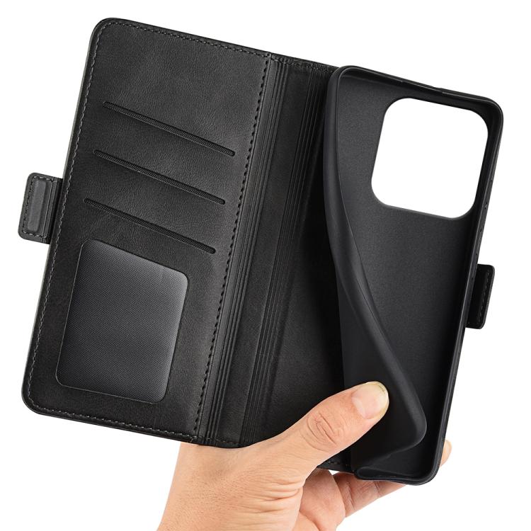 Dual-side Magnetic Buckle Horizontal Flip Leather Phone Case, For Redmi Note 14 4G 163.25mm, For Xiaomi 15 Pro, For Xiaomi 15, For Xiaomi Redmi Note 14 5G, For Xiaomi Redmi Note 14 Pro+, For Xiaomi Redmi Note 14 Pro 5G, For Xiaomi 14T Pro, For Xiaomi 1...