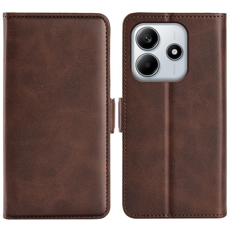 Dual-side Magnetic Buckle Horizontal Flip Leather Phone Case, For Redmi Note 14 4G 163.25mm, For Xiaomi 15 Pro, For Xiaomi 15, For Xiaomi Redmi Note 14 5G, For Xiaomi Redmi Note 14 Pro+, For Xiaomi Redmi Note 14 Pro 5G, For Xiaomi 14T Pro, For Xiaomi 1...