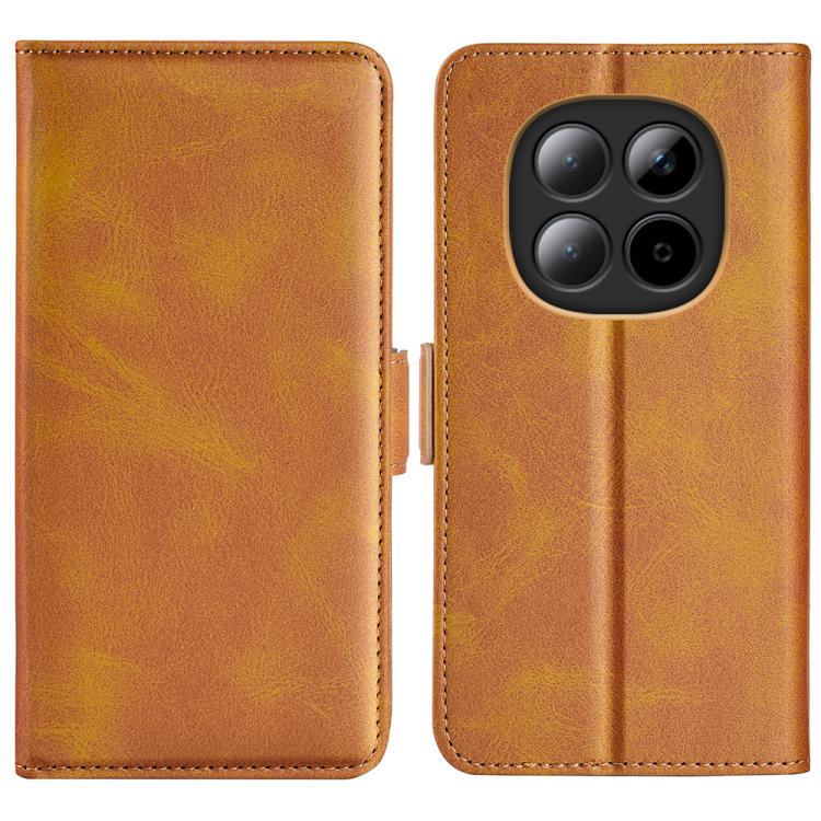 Dual-side Magnetic Buckle Horizontal Flip Leather Phone Case, For Redmi Note 15 4G / 5G Global 164mm, For Xiaomi Poco F8 Ultra 5G, For Xiaomi Poco F8 Pro 5G, For Redmi K80 Pro / Poco F7 Ultra, For Redmi K80 / Poco F7 Pro