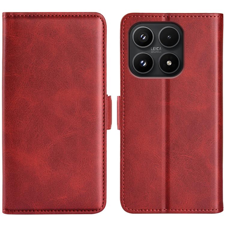 Dual-side Magnetic Buckle Horizontal Flip Leather Phone Case, For Xiaomi 17, For Xiaomi 15T Pro, For Xiaomi 15T, For Redmi A5 4G 173.3mm, For Redmi Note 14S 4G, For Redmi Note 14 4G 164.84mm, For Xiaomi 15 Ultra, For Xiaomi Poco M7 Pro 5G              ...