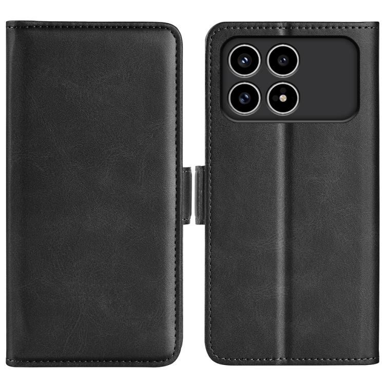 Dual-side Magnetic Buckle Horizontal Flip Leather Phone Case, For Redmi Note 15 4G / 5G Global 164mm, For Xiaomi Poco F8 Ultra 5G, For Xiaomi Poco F8 Pro 5G, For Redmi K80 Pro / Poco F7 Ultra, For Redmi K80 / Poco F7 Pro