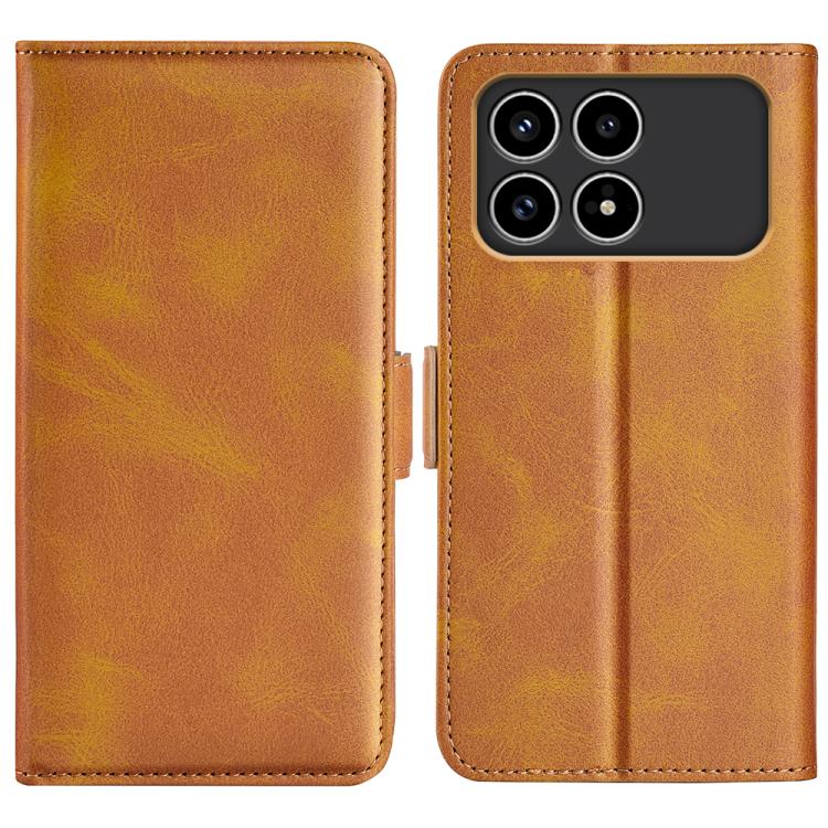 Dual-side Magnetic Buckle Horizontal Flip Leather Phone Case, For Xiaomi 13T, For Redmi A7 Pro 171mm / Poco C85x 5G, For Redmi Turbo 5 Max / Poco X8 Pro Max, For Redmi Turbo 5 5G / Poco X8 Pro 5G, For Redmi Note 15 Pro+ Global 163.3mm                  ...