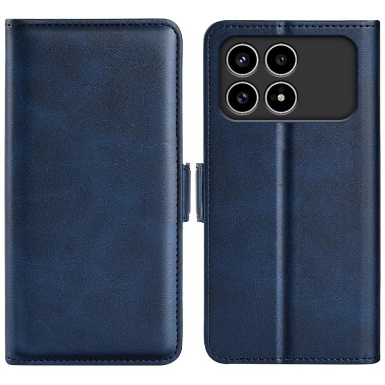 Dual-side Magnetic Buckle Horizontal Flip Leather Phone Case, For Xiaomi 13T, For Redmi A7 Pro 171mm / Poco C85x 5G, For Redmi Turbo 5 Max / Poco X8 Pro Max, For Redmi Turbo 5 5G / Poco X8 Pro 5G, For Redmi Note 15 Pro+ Global 163.3mm                  ...