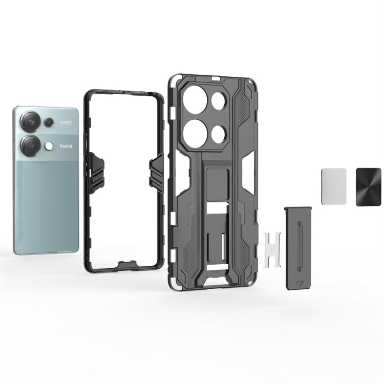 Supersonic Armor PC Hybrid TPU Phone Case, For  Redmi Note 13 Pro 4G