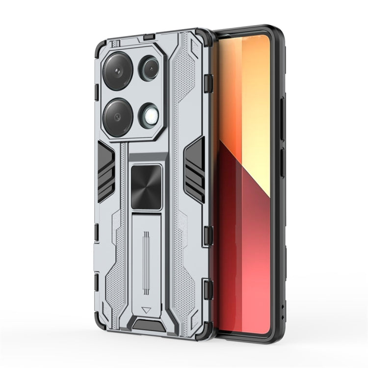 Supersonic Armor PC Hybrid TPU Phone Case, For  Redmi Note 13 Pro 4G