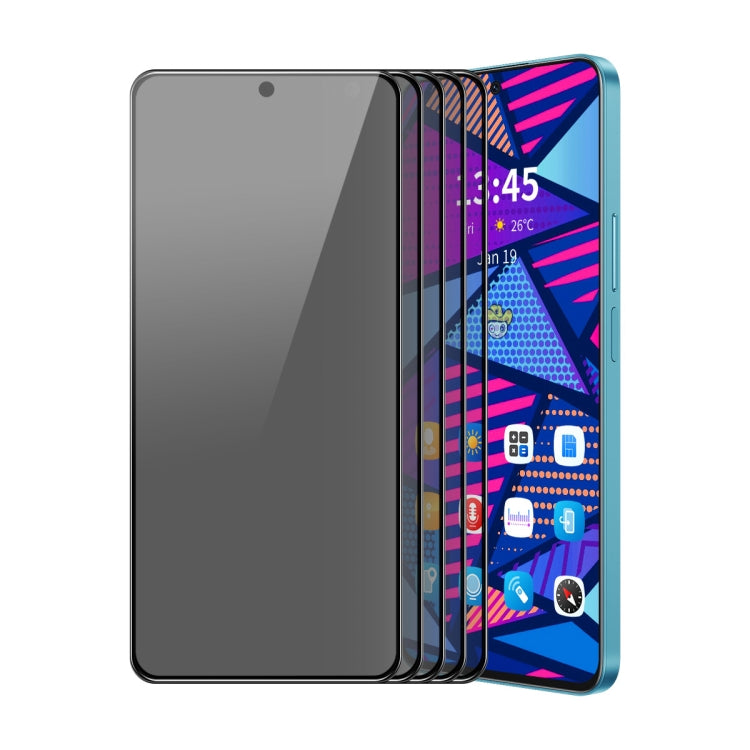 5pcs ENKAY Hat-Prince 28 Degree Anti-peeping Privacy Tempered Glass Film, For Xiaomi 17T Pro 5G, For Redmi 15a 5G, For Xiaomi 17T 5G, For Xiaomi Poco X8 Pro Max 5G, For Xiaomi Poco X8 Pro 5G, For Redmi K90, For Redmi K90 Pro Max                        ...