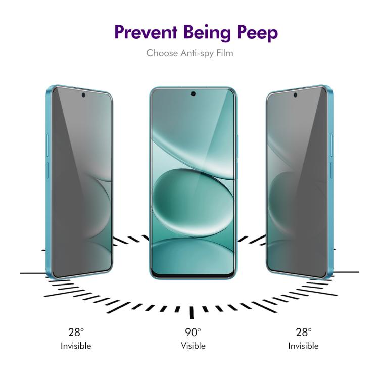 5pcs ENKAY Hat-Prince 28 Degree Anti-peeping Privacy Tempered Glass Film, For Xiaomi 17T Pro 5G, For Redmi 15a 5G, For Xiaomi 17T 5G, For Xiaomi Poco X8 Pro Max 5G, For Xiaomi Poco X8 Pro 5G, For Redmi K90, For Redmi K90 Pro Max                        ...