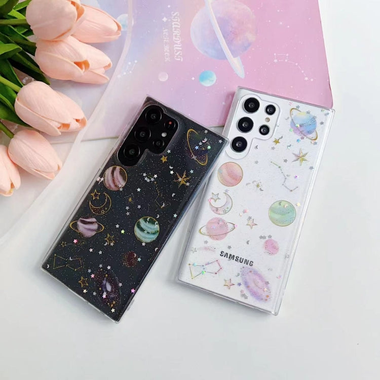 Cosmic Star Glitter Epoxy TPU Phone Case, For Samsung Galaxy S25 Ultra 5G, For Samsung Galaxy A16 5G, For Samsung Galaxy S24 FE 5G, For Samsung Galaxy A15, For Samsung Galaxy A55, For Samsung Galaxy A35, For Samsung Galaxy S24 Ultra 5G                 ...