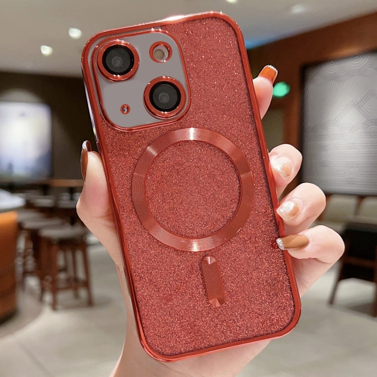 Glitter Electroplating MagSafe TPU Phone Case, For iPhone 15, For iPhone 14 Plus, For iPhone 14, For iPhone 14 Pro, For iPhone 14 Pro Max, For iPhone SE 2022 / 7 / 8