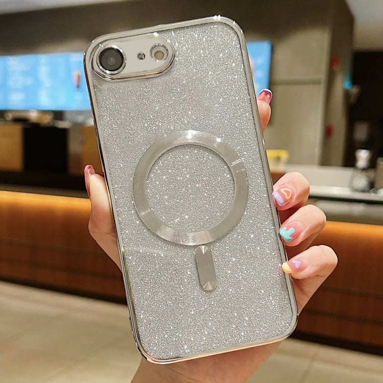 Glitter Electroplating MagSafe TPU Phone Case, For iPhone 15, For iPhone 14 Plus, For iPhone 14, For iPhone 14 Pro, For iPhone 14 Pro Max, For iPhone SE 2022 / 7 / 8