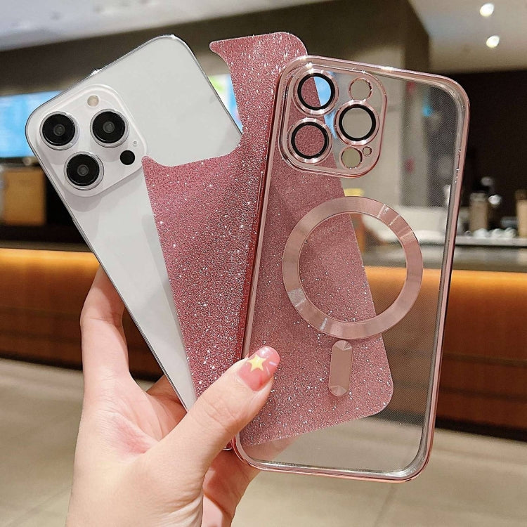 Glitter Electroplating MagSafe TPU Phone Case, For iPhone 15, For iPhone 14 Plus, For iPhone 14, For iPhone 14 Pro, For iPhone 14 Pro Max, For iPhone SE 2022 / 7 / 8