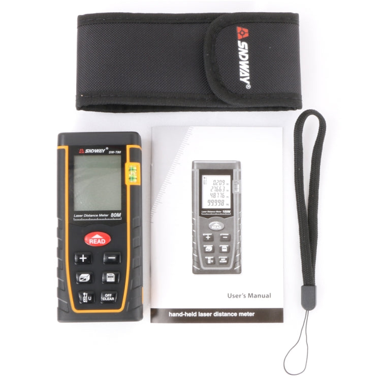 SNDWAY Range Finder Laser Handheld Range Finder SW-T80, SW-T80