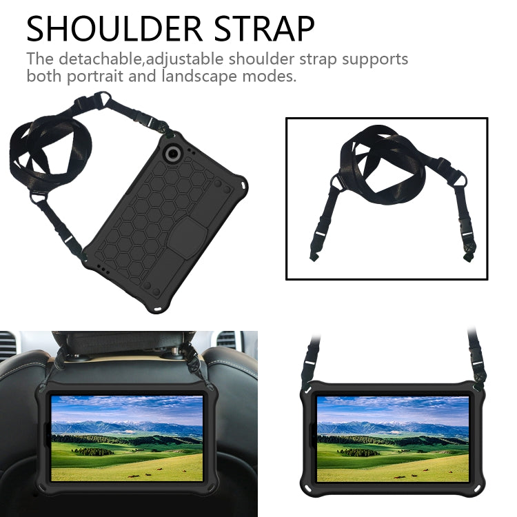 Honeycomb EVA Hybrid PC Tablet Case with Strap, For Blackview Tab 60 8.7 2023