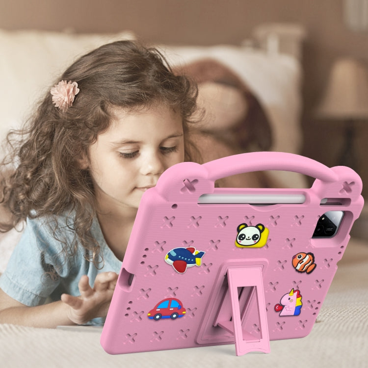 Handle Kickstand Children EVA Shockproof Tablet Case, For Xiaomi Pad 7 / 7 Pro 2024, For Xiaomi Redmi Pad SE 11 2023, For Xiaomi Redmi Pad SE 4G 8.7