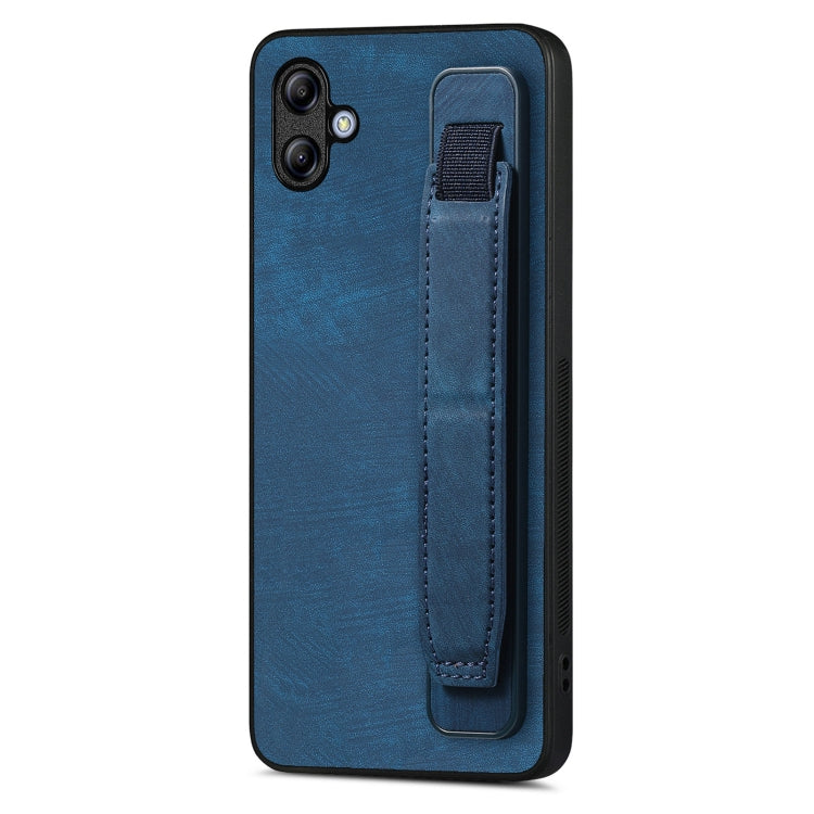 Retro Wristband Holder Leather Back Phone Case, For Samsung Galaxy S24 Ultra 5G, For Samsung Galaxy A54 5G, For Samsung Galaxy A04e, For Samsung Galaxy S23 Ultra 5G, For Samsung Galaxy S23 5G, For Samsung Galaxy A04s, For Samsung Galaxy A23            ...