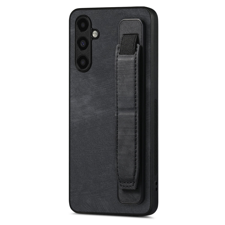Retro Wristband Holder Leather Back Phone Case, For Samsung Galaxy S22 Ultra 5G, For Samsung Galaxy S22+ 5G, For Samsung Galaxy S22 5G, For Samsung Galaxy A13 5G, For Samsung Galaxy S21 FE 5G, For Samsung Galaxy A32 5G, For Samsung Galaxy S21 5G       ...