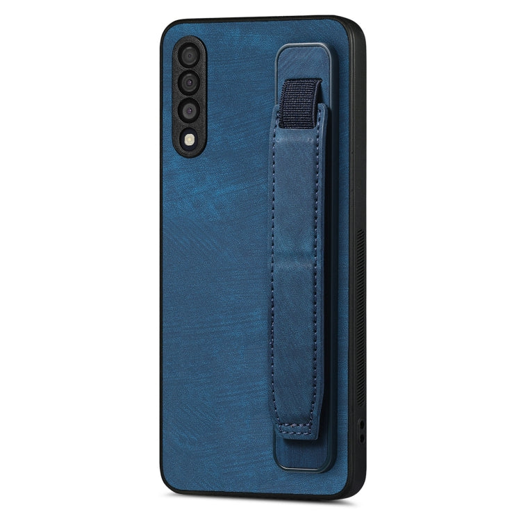 Retro Wristband Holder Leather Back Phone Case, For Samsung Galaxy S21 Ultra 5G, For Samsung Galaxy S20 Ultra 5G, For Samsung Galaxy S20, For Samsung Galaxy S20+, For Samsung Galaxy A50s, For Samsung Galaxy A30, For Samsung Galaxy S20 FE