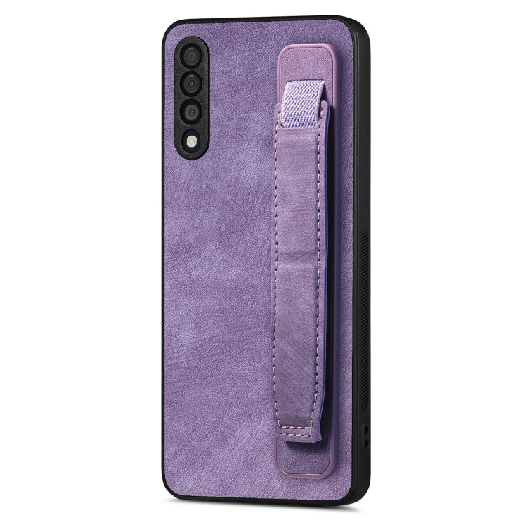 Retro Wristband Holder Leather Back Phone Case, For Samsung Galaxy S24 Ultra 5G, For Samsung Galaxy A54 5G, For Samsung Galaxy A04e, For Samsung Galaxy S23 Ultra 5G, For Samsung Galaxy S23 5G, For Samsung Galaxy A04s, For Samsung Galaxy A23            ...