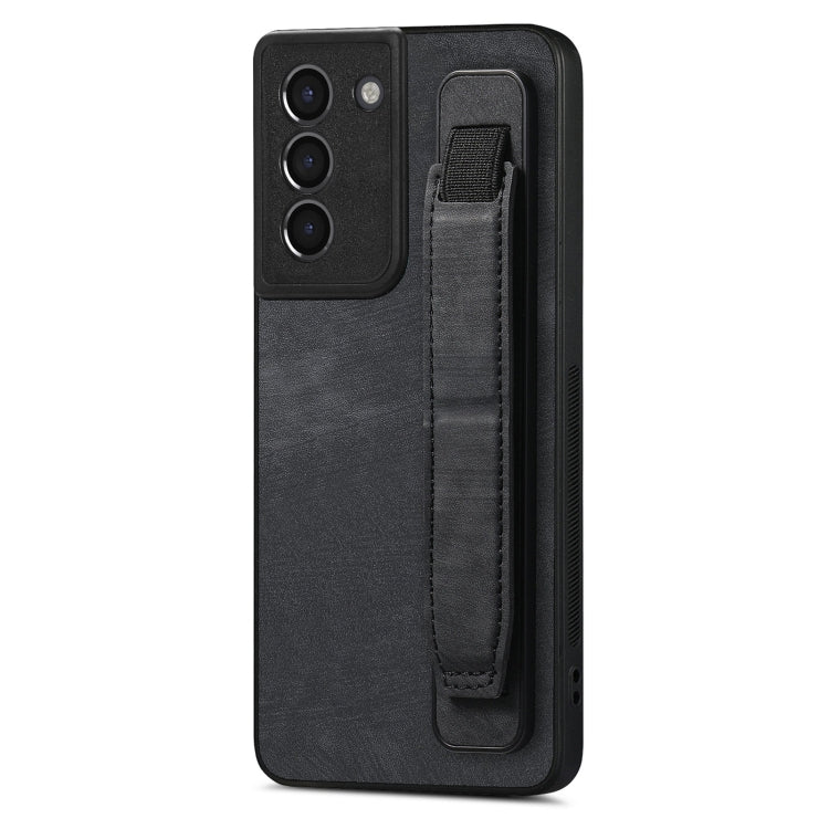 Retro Wristband Holder Leather Back Phone Case, For Samsung Galaxy S22 Ultra 5G, For Samsung Galaxy S22+ 5G, For Samsung Galaxy S22 5G, For Samsung Galaxy A13 5G, For Samsung Galaxy S21 FE 5G, For Samsung Galaxy A32 5G, For Samsung Galaxy S21 5G       ...