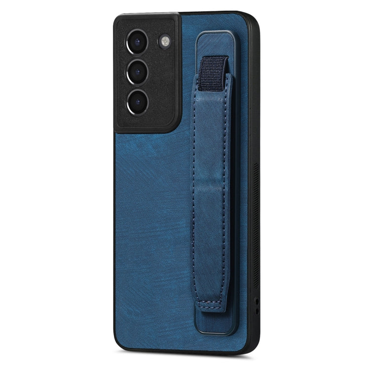 Retro Wristband Holder Leather Back Phone Case, For Samsung Galaxy S22 Ultra 5G, For Samsung Galaxy S22+ 5G, For Samsung Galaxy S22 5G, For Samsung Galaxy A13 5G, For Samsung Galaxy S21 FE 5G, For Samsung Galaxy A32 5G, For Samsung Galaxy S21 5G       ...