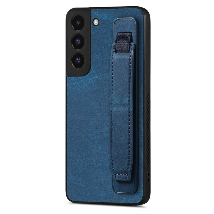 Retro Wristband Holder Leather Back Phone Case, For Samsung Galaxy S22 Ultra 5G, For Samsung Galaxy S22+ 5G, For Samsung Galaxy S22 5G, For Samsung Galaxy A13 5G, For Samsung Galaxy S21 FE 5G, For Samsung Galaxy A32 5G, For Samsung Galaxy S21 5G       ...