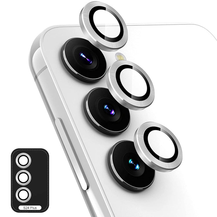 ENKAY Hat-Prince 9H Rear Camera Lens Aluminium Alloy Tempered Glass Film, For Samsung Galaxy S24 Ultra 5G, For Samsung Galaxy S24 5G, For Samsung Galaxy S24+ 5G