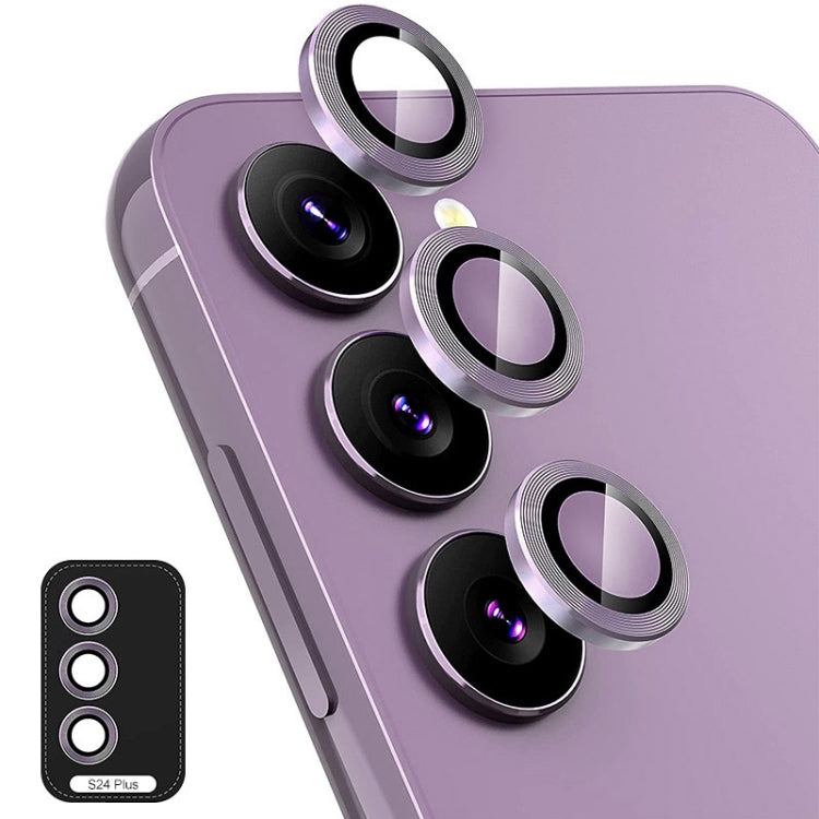 ENKAY Hat-Prince 9H Rear Camera Lens Aluminium Alloy Tempered Glass Film, For Samsung Galaxy S24 Ultra 5G, For Samsung Galaxy S24 5G, For Samsung Galaxy S24+ 5G