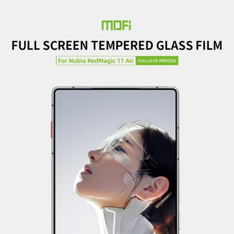 MOFI 9H 2.5D Full Screen Tempered Glass Film, For ZTE nubia Red Magic 11 Air, For ZTE nubia Red Magic 10 Air, For ZTE nubia Z70 Ultra, For ZTE nubia Red Magic 10 Pro, For ZTE nubia Z60 Ultra