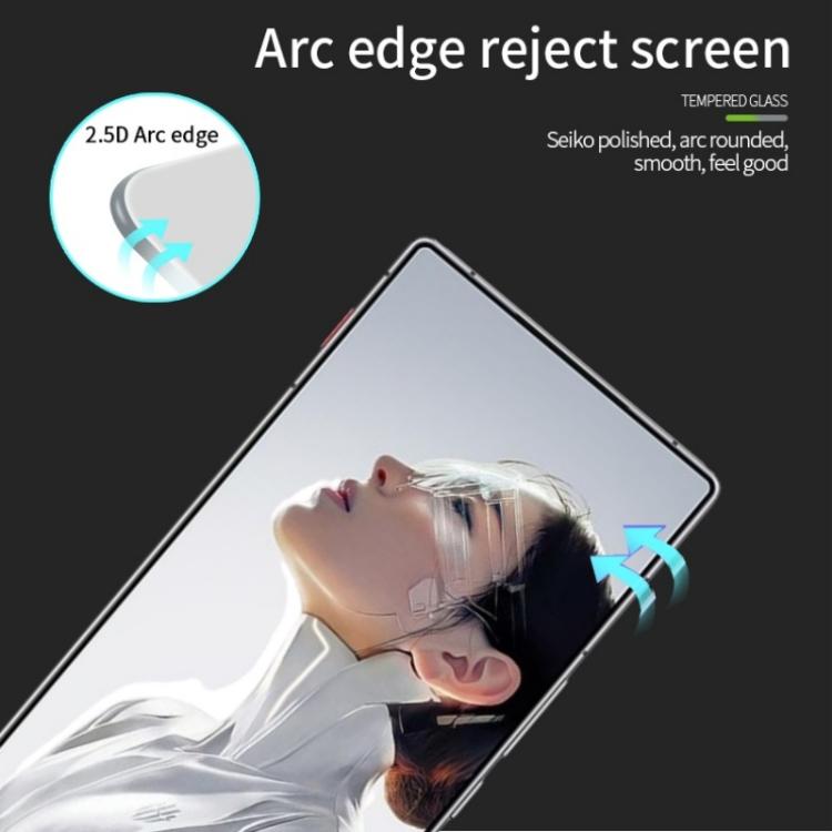 MOFI 9H 2.5D Full Screen Tempered Glass Film, For ZTE nubia Red Magic 11 Air, For ZTE nubia Red Magic 10 Air, For ZTE nubia Z70 Ultra, For ZTE nubia Red Magic 10 Pro, For ZTE nubia Z60 Ultra