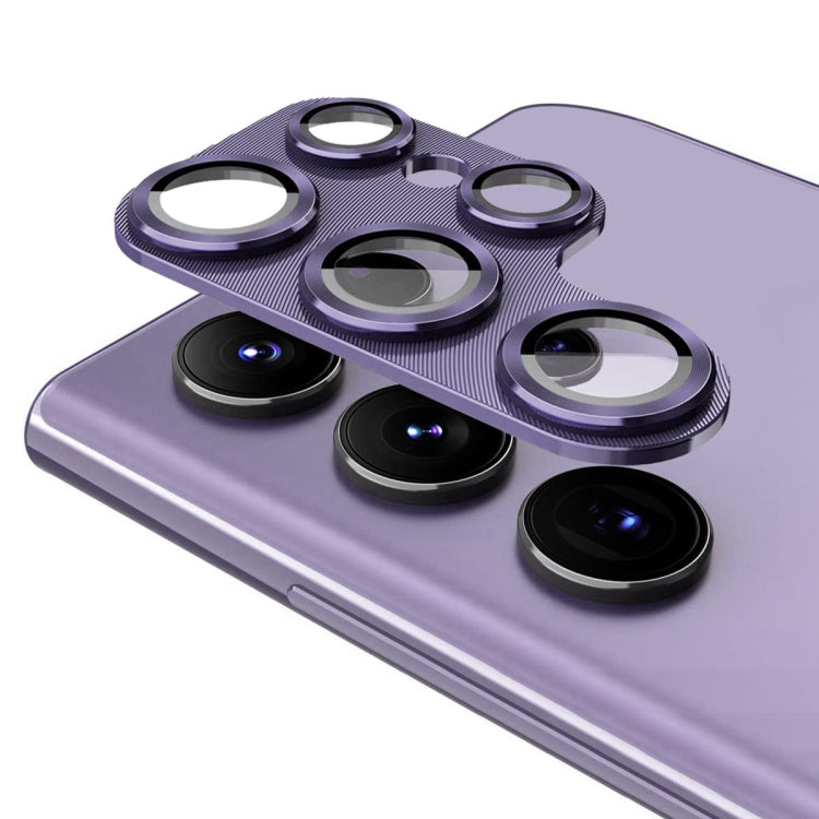 ENKAY Hat-Prince 9H Rear Camera Lens Aluminium Alloy Tempered Glass Film, For Samsung Galaxy S24 Ultra 5G