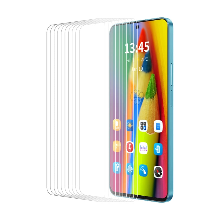 10pcs ENKAY 9H Big Arc Edge High Aluminum-silicon Tempered Glass Film, For Redmi Note 15 Pro 5G Global 163.6mm, For Redmi 15 5G Global / 4G SEA 169.5mm, For Redmi 15 4G / 5G EU 171mm, For Redmi 15C Global 171.5mm / Poco C85, For Redmi 15C 5G / 4G EU 17...