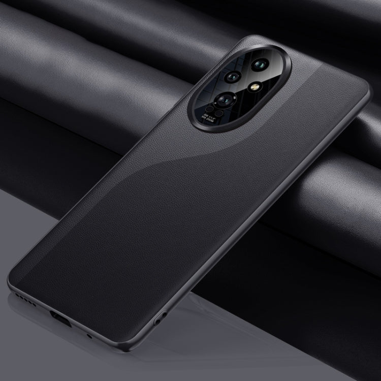 Plain-Leather All-inclusive Shockproof Phone Case, For Honor 200, For Honor 200 Pro