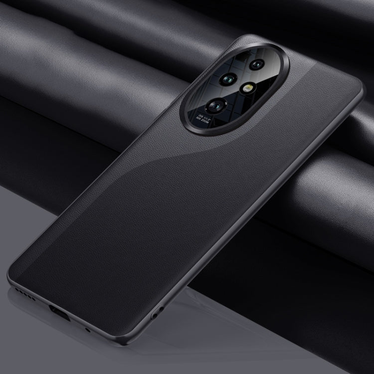 Plain-Leather All-inclusive Shockproof Phone Case, For Honor 200, For Honor 200 Pro