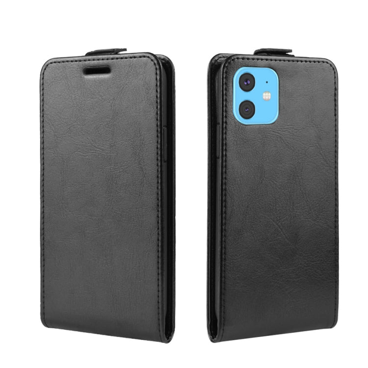 R64 Texture Single Fold Horizontal Flip Leather Case for iPhone XIR 2019, with Holder & Card Slots & Wallet, For iPhone 11