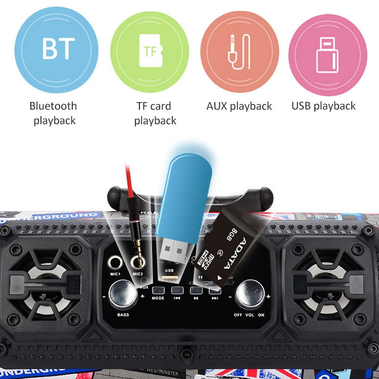 M17 Outdoor Portable Portable Bluetooth Speaker