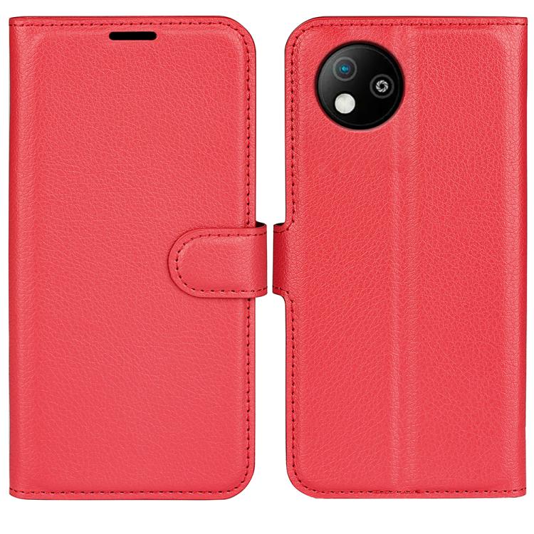 Litchi Texture Horizontal Flip Leather Phone Case with Holder, For ZTE Blade A35 Lite, For ZTE Blade V70, For ZTE Blade A75 5G, For ZTE Blade A75, For ZTE Blade A35